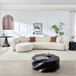 Odile Curved Boucle Sectional