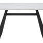 Inky White Dining Table