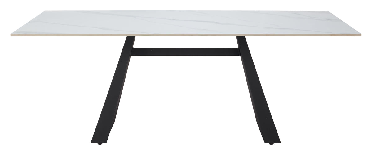 Inky White Dining Table