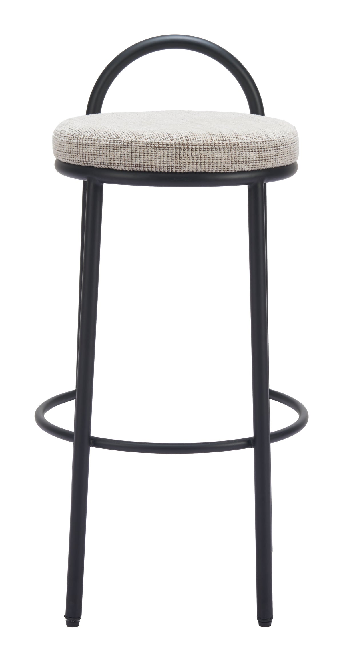 Sisal Beige Tweed Barstool (Set of 2)