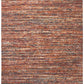 Zira Multicolor Rectangular Area Rug with bold red hues and dynamic patterns, perfect for modern home decor.