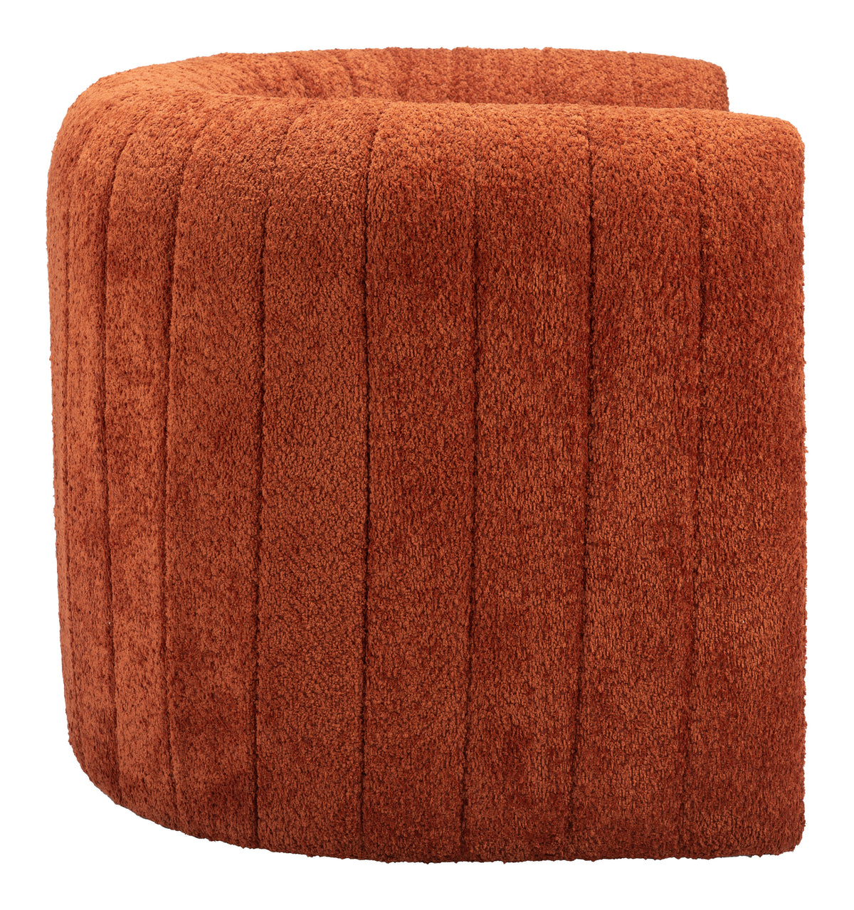 Viana Accent Chair in Burnt Orange