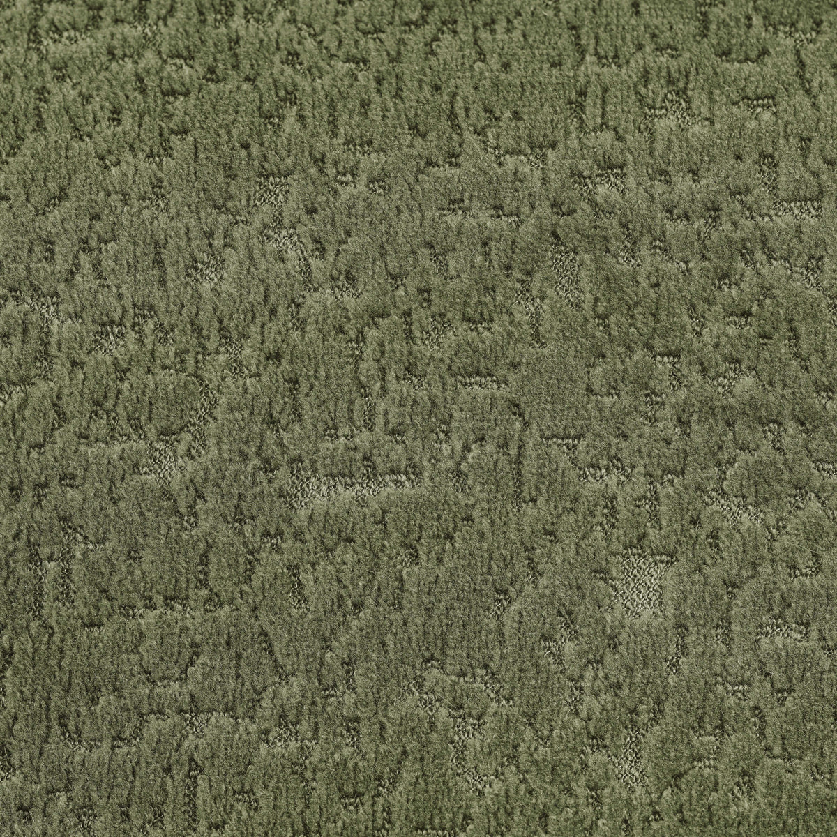 Fabric swatch of Modern Low Profile Modular Curved Foam Sofa 116' in green color, showcasing texture and style.