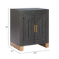 Trazo Black Side Table