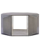 Nerissa Coffee Table Set Antique Silver