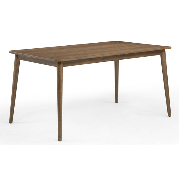Quincy Brown Wood Rectangular Dining Table – 60