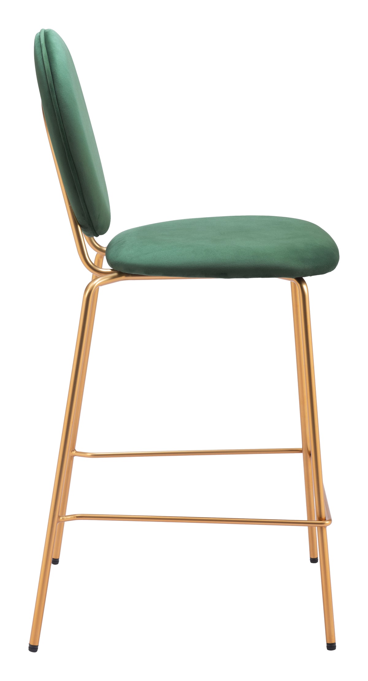 Odessa Green & Gold Counter Stool (Set of 2)