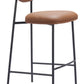 Rorun Brown Barstool (Set of 2)