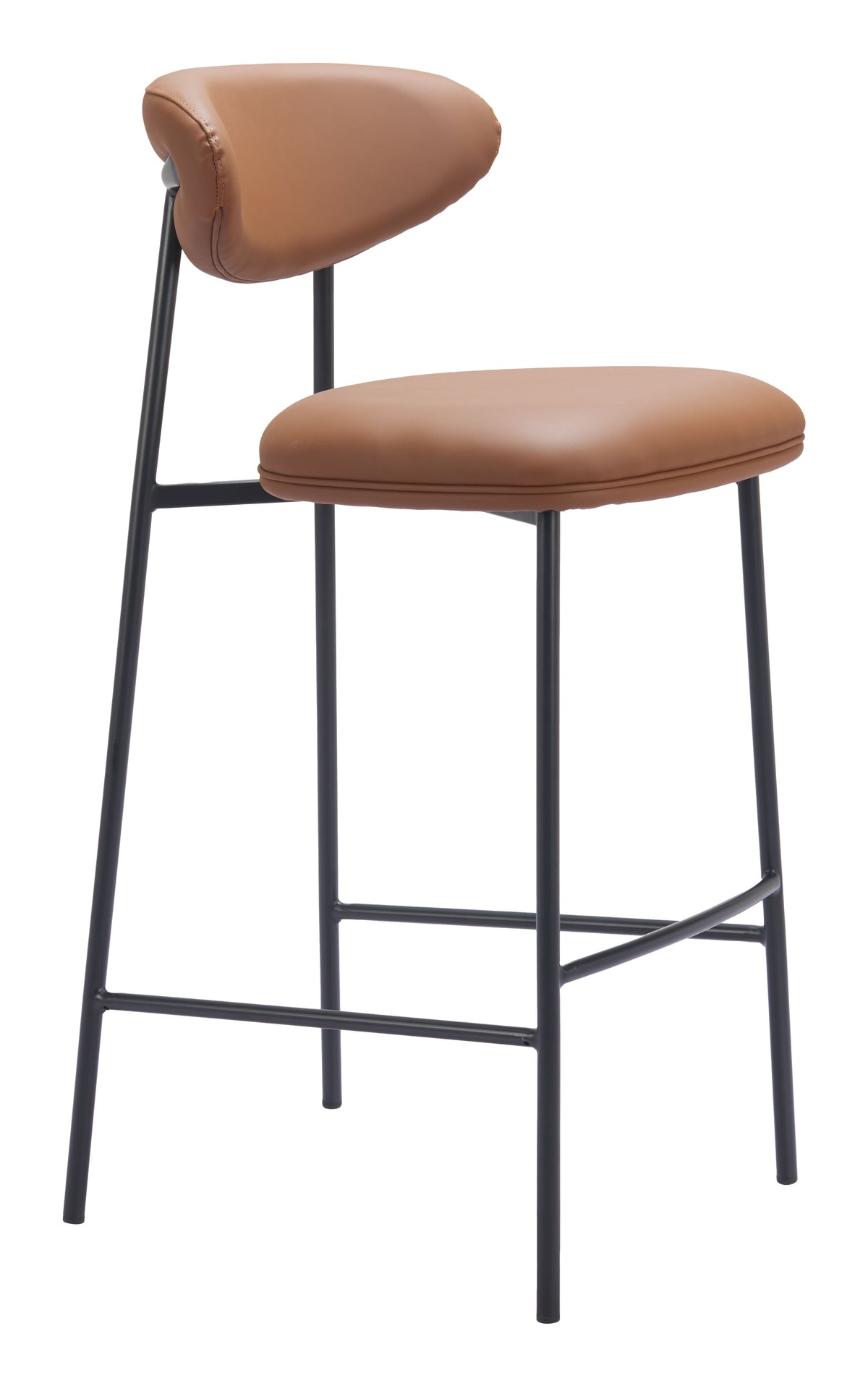 Rorun Brown Barstool (Set of 2)