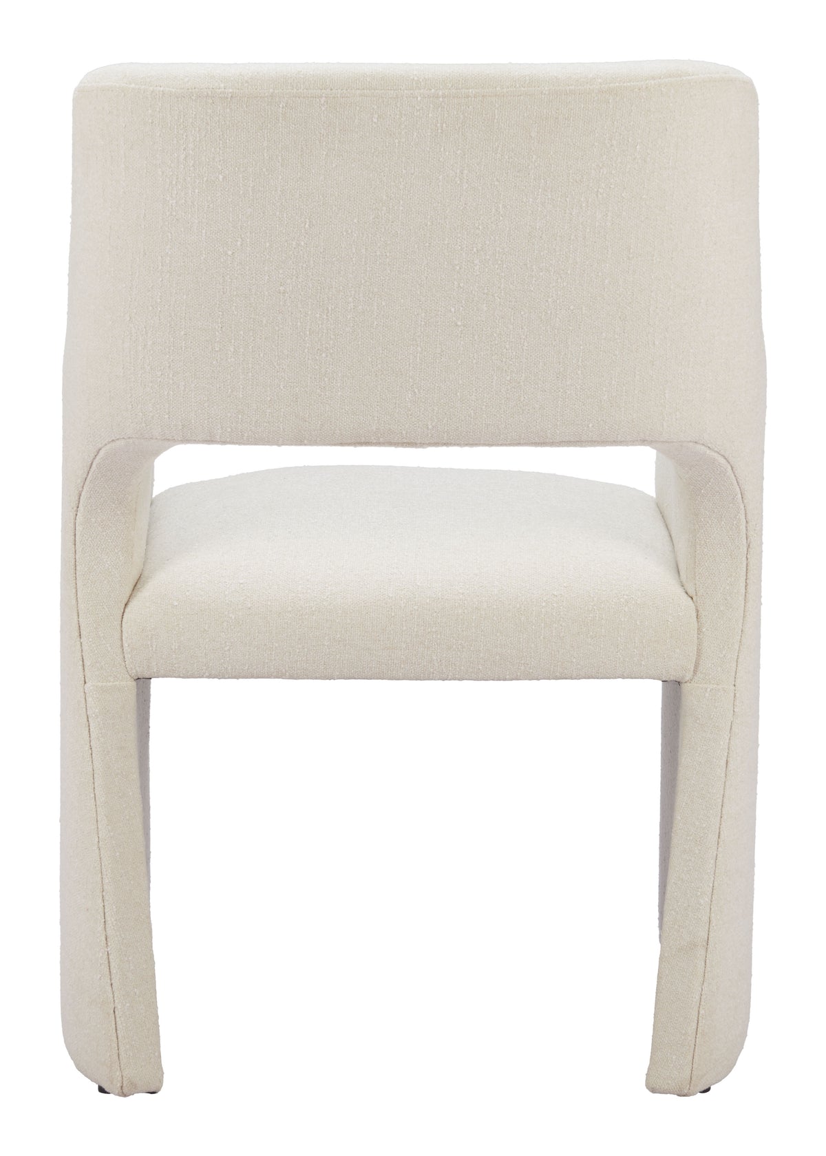 Minet Linen White Dining Chair