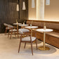 Goka Beige & Walnut Dining Chair