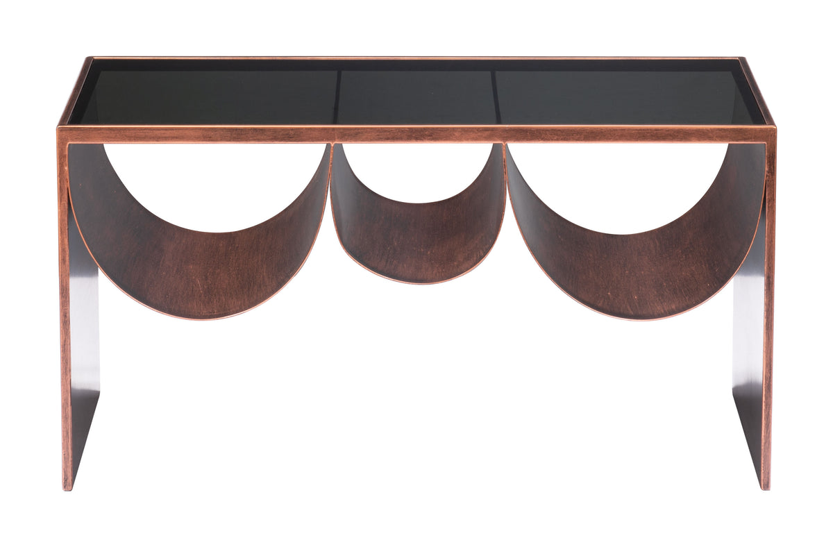 Aveiro Copper & Black Coffee Table