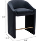 Emas Midnight Gray Counter Stool
