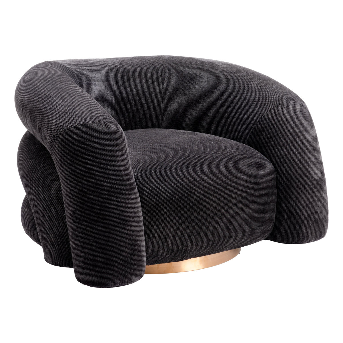 Havn Black Accent Chair