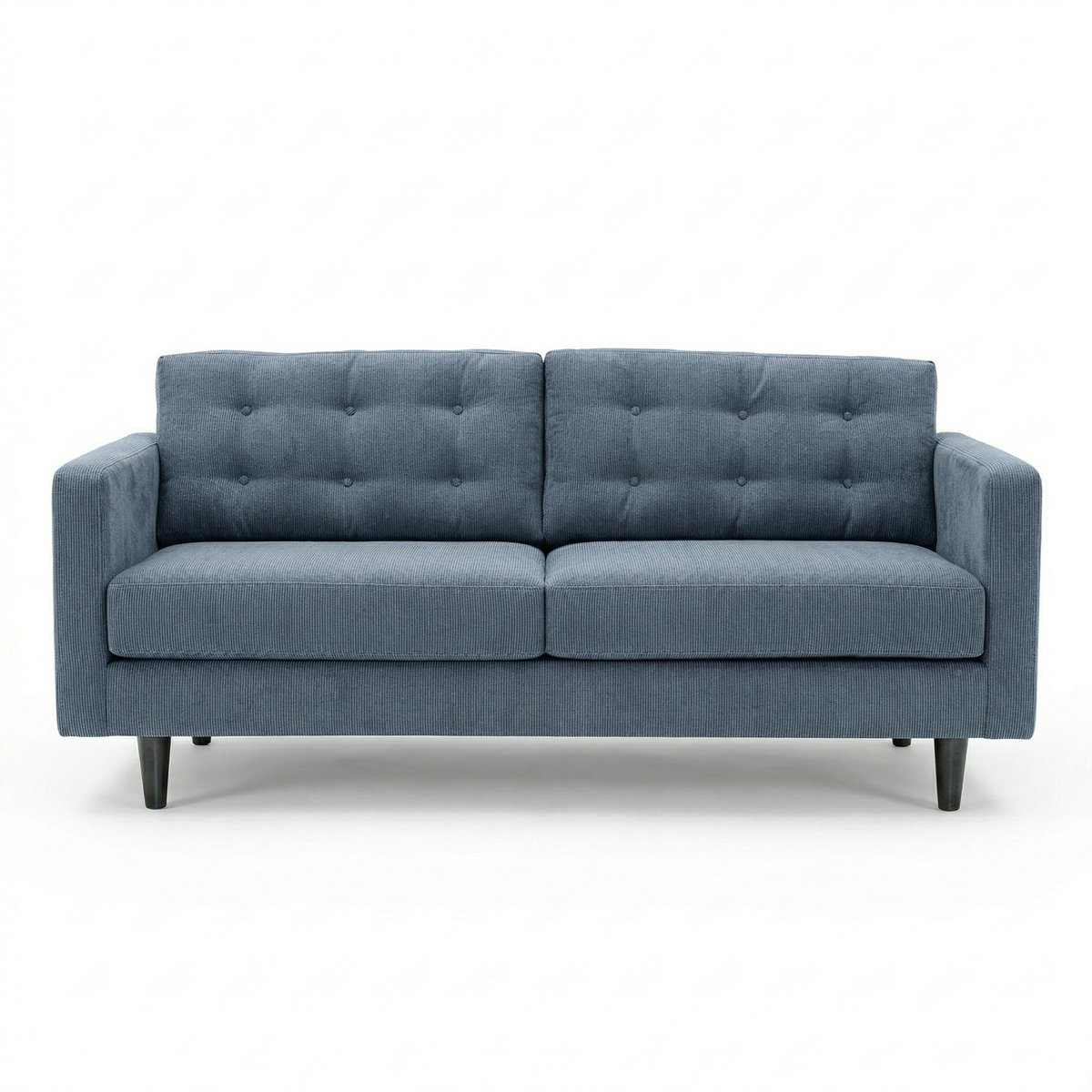 Talmadge Velvet Sofa – 92" Classic American Sofa - Leslie Peacock - Fabric (4)
