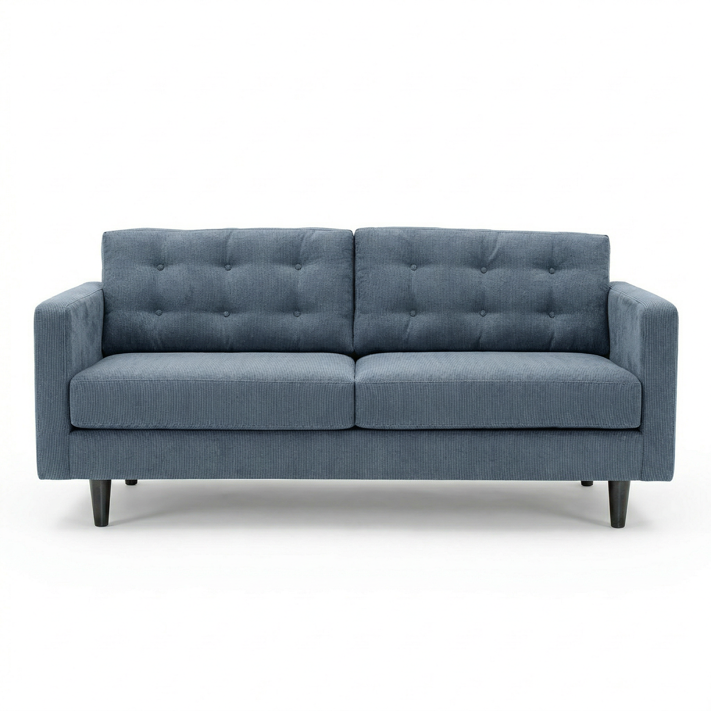 Talmadge Velvet Sofa – 92" Classic American Sofa - Leslie Peacock - Fabric (4)