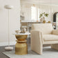 Dobra Oatmeal Beige Accent Chair