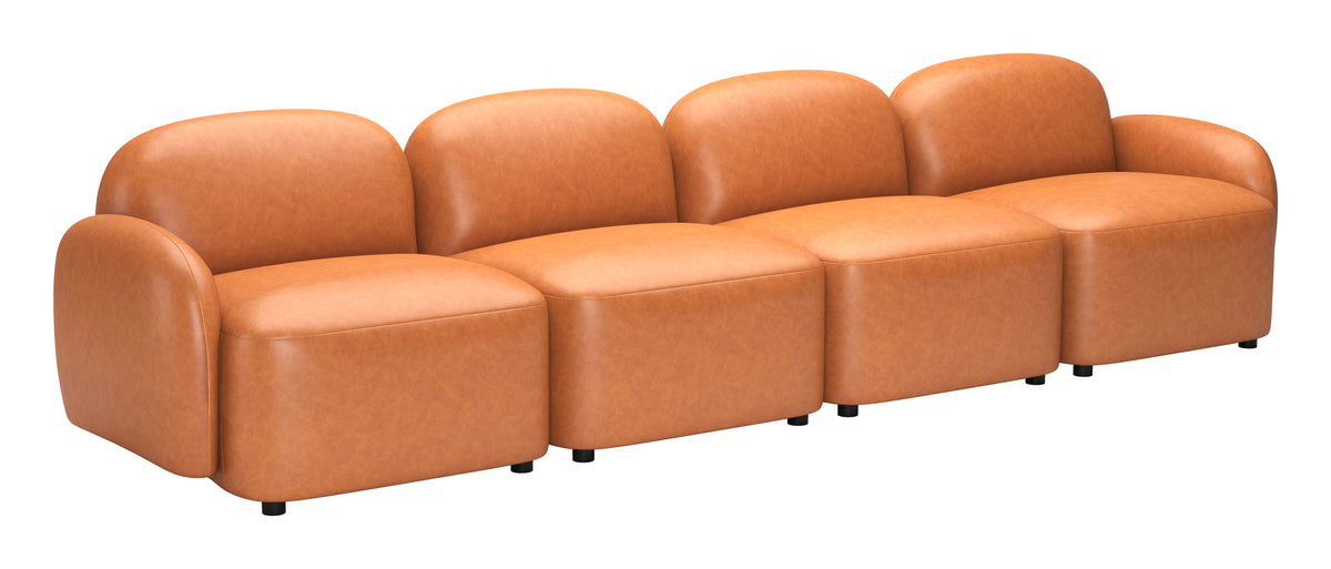 Cleo Brown Modular Sofa