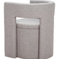 Papua Gray Dining Chair