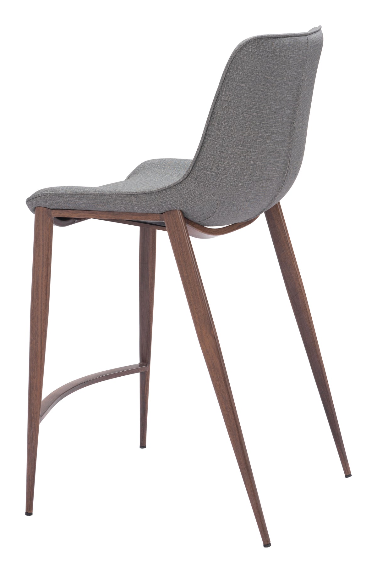 Magnus Counter Stool (Set of 2) in Slate Gray & Walnut
