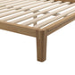 Luum Queen Platform Bed Frame in Natural