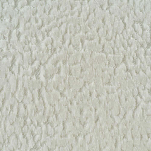 Close-up texture of soft cream fabric used in Modern Low Profile Modular Curved Foam Sofa 116' (4 Colors).