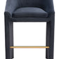 Emas Midnight Gray Barstool