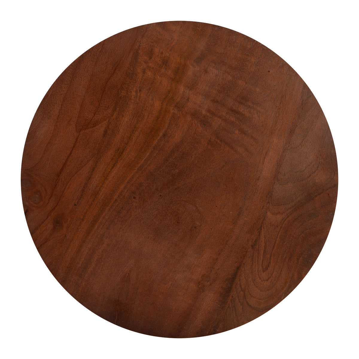 Stuk Brown & White Side Table