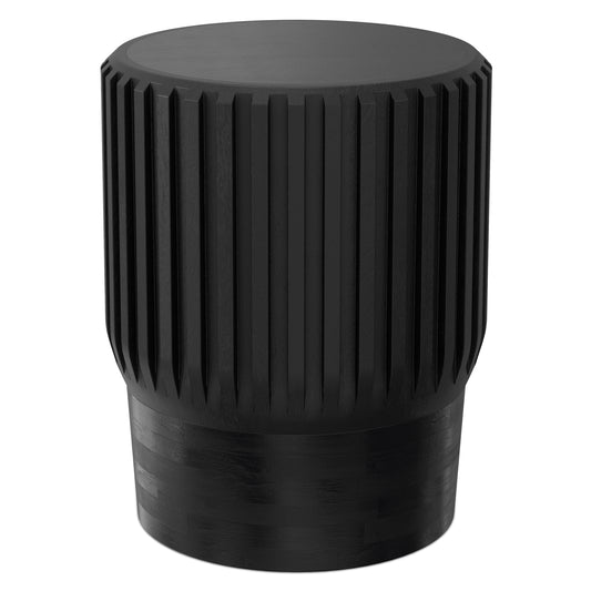 Lyall Black Wood Accent Table