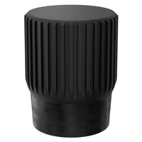Lyall Black Wood Accent Table – 16