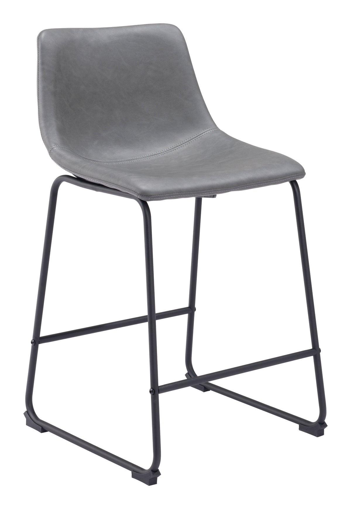 Smart Counter Stool (Set of 2) in Charcoal
