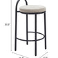 Sisal Beige Tweed Counter Stool (Set of 2)