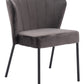 Aimee Dining Chair (Set of 2) in Gray
