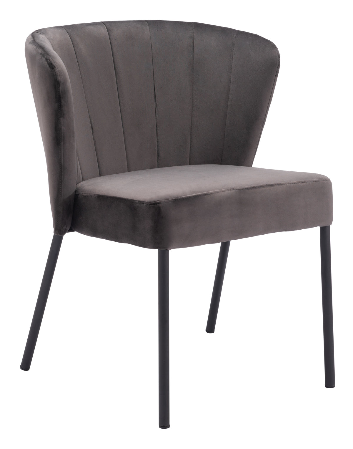 Aimee Dining Chair (Set of 2) in Gray