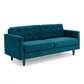 Talmadge Velvet Sofa – 92" Classic American Sofa - Hepburn Teal - Fabric (6)