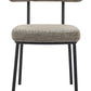 Kede Green Tweed Dining Chair (Set of 2)