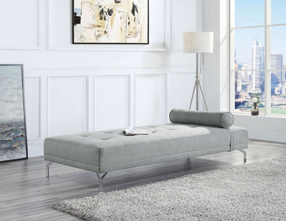 Quenti Gray Velvet Sofa – 74"W Sofa