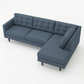 Talmadge Sectional Sofa – 120" L-Shaped, Made in USA - Leslie Peacock - Fabric (8)