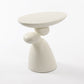 Edric Fiberglass Corner End Table