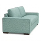 Modena Sofa 92" – Made in USA Square-Arm Sofa (7 Fabrics) - Leslie Robins Egg - Fabric (9)