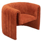 Viana Accent Chair in Burnt Orange