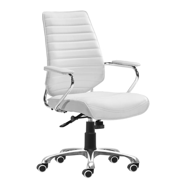 Enterprise Low Back Office Chair in White