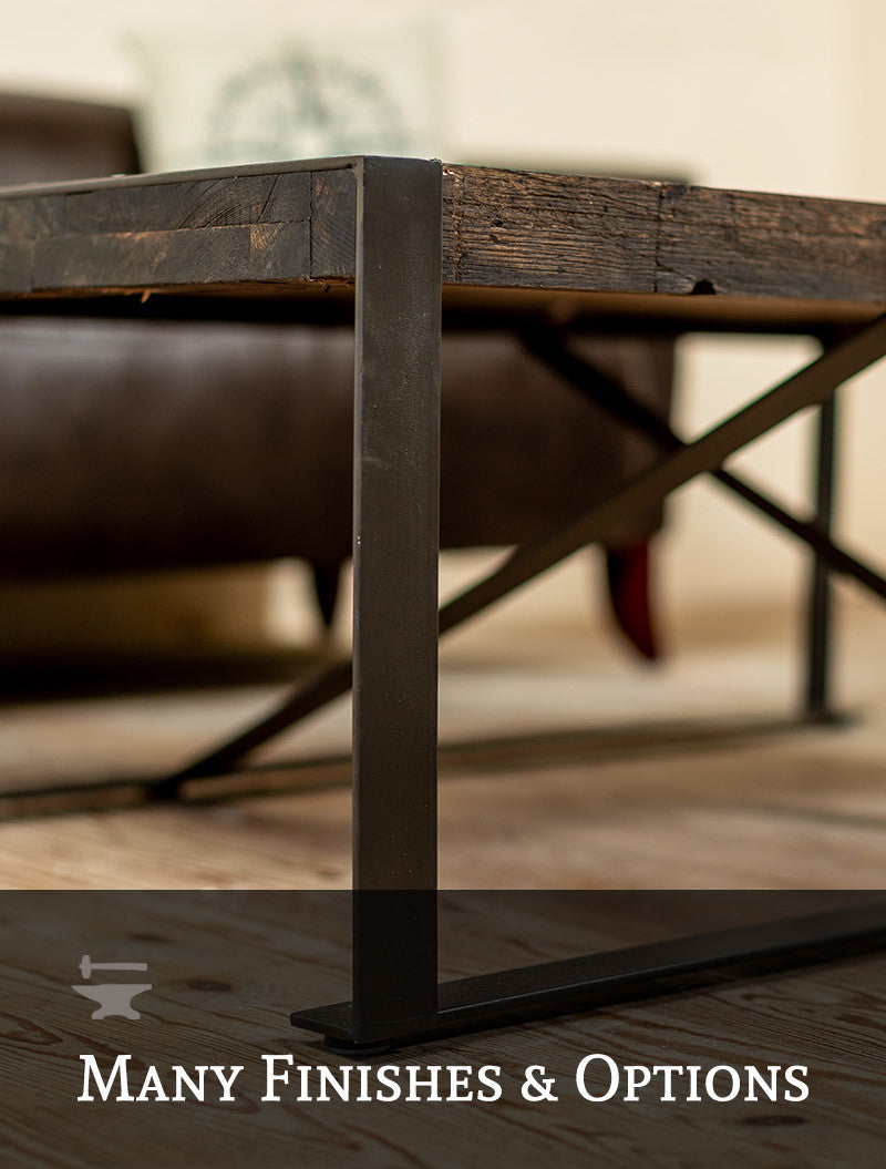 The 201 Hand-Forged Iron Coffee Table – view 2