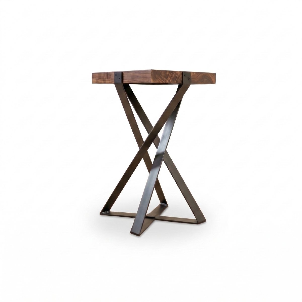The 201 Hand-Forged Iron Accent Table – view 3