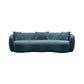 Modern Boucle Fabric Curved Sofa 94' - Revel Sofa 