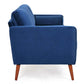 MCM Faux Leather Sofa 77'