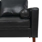 MCM Faux Leather Sofa 77'