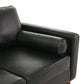 MCM Faux Leather Sofa 77'