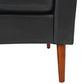 MCM Faux Leather Sofa 77'