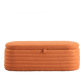 Modern Oval Ottoman Storage Bench 45.5" (6 Colors)